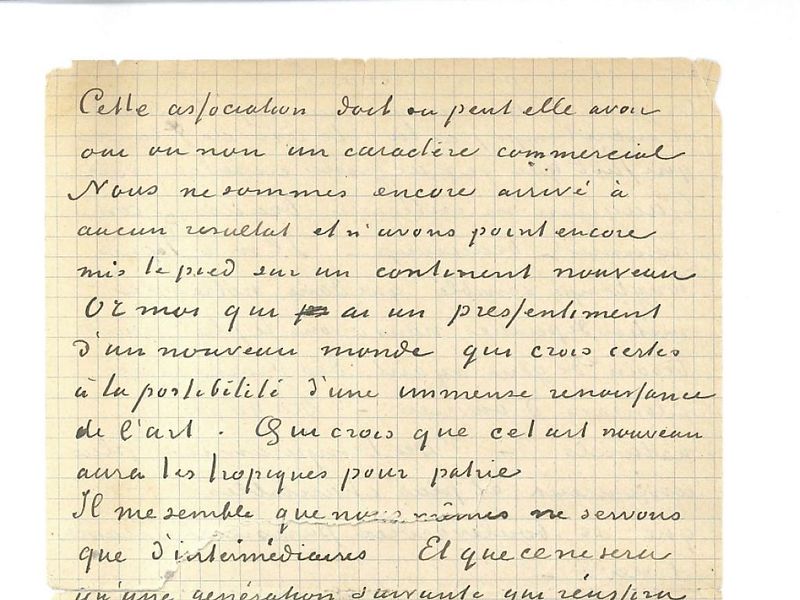 Une lettre rare signée Van Gogh et Gauguin adjugée à plus de 210 mille euros à Paris