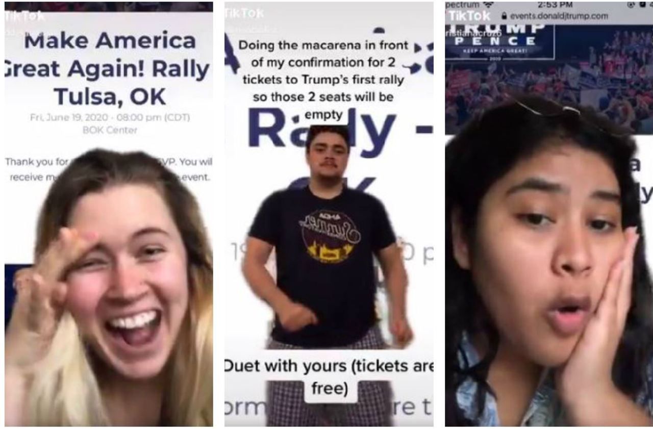 TIKTOK: le canular qui vient révéler les limites de la stratégie électorale de Trump.