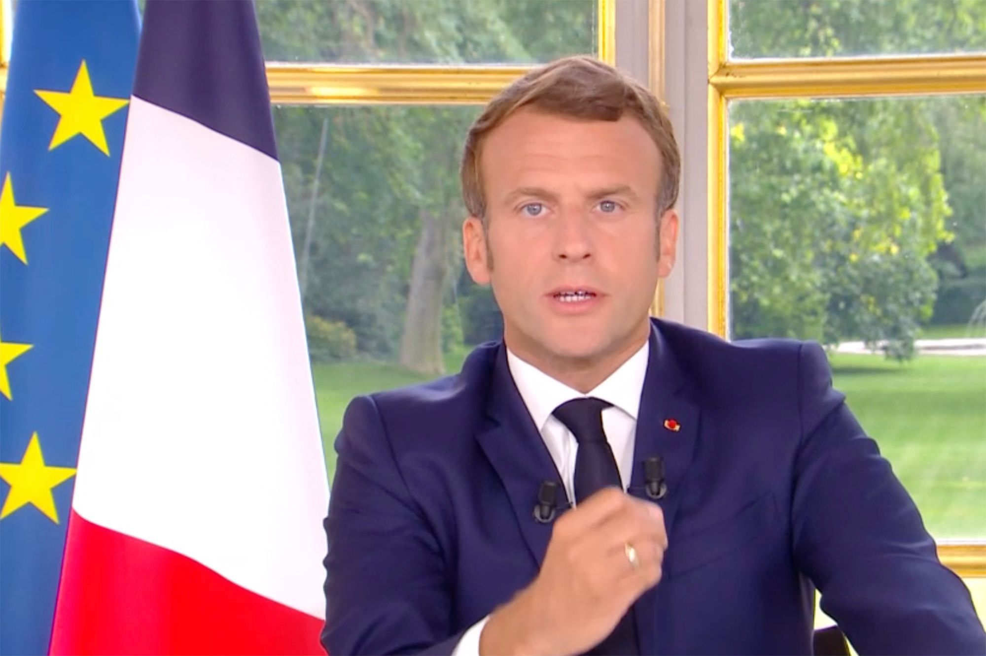 La France: Les principales annonces d’Emmanuel Macron.