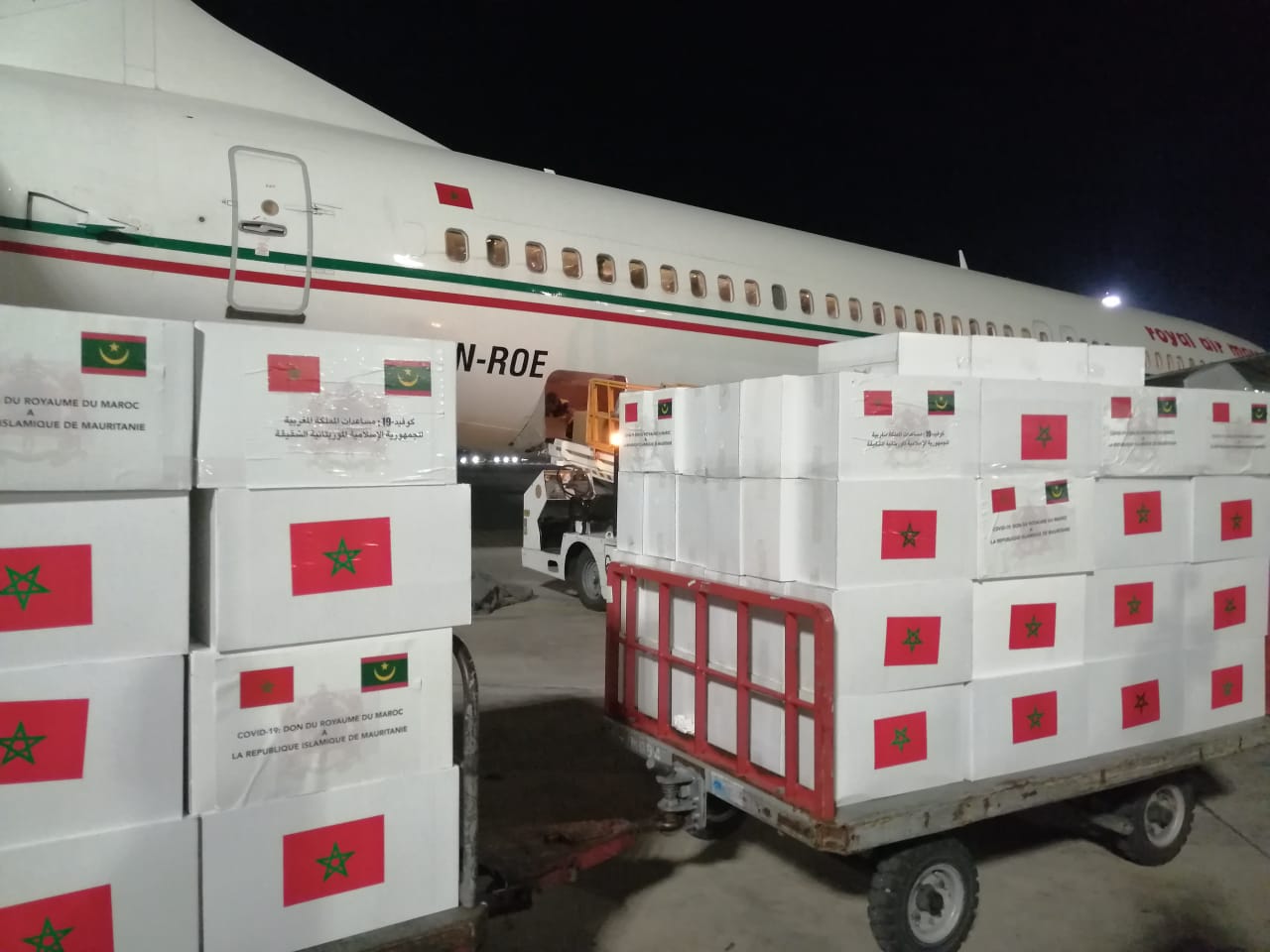 Instructions royales pour l’envoi d’une aide médicale à plusieurs pays africains