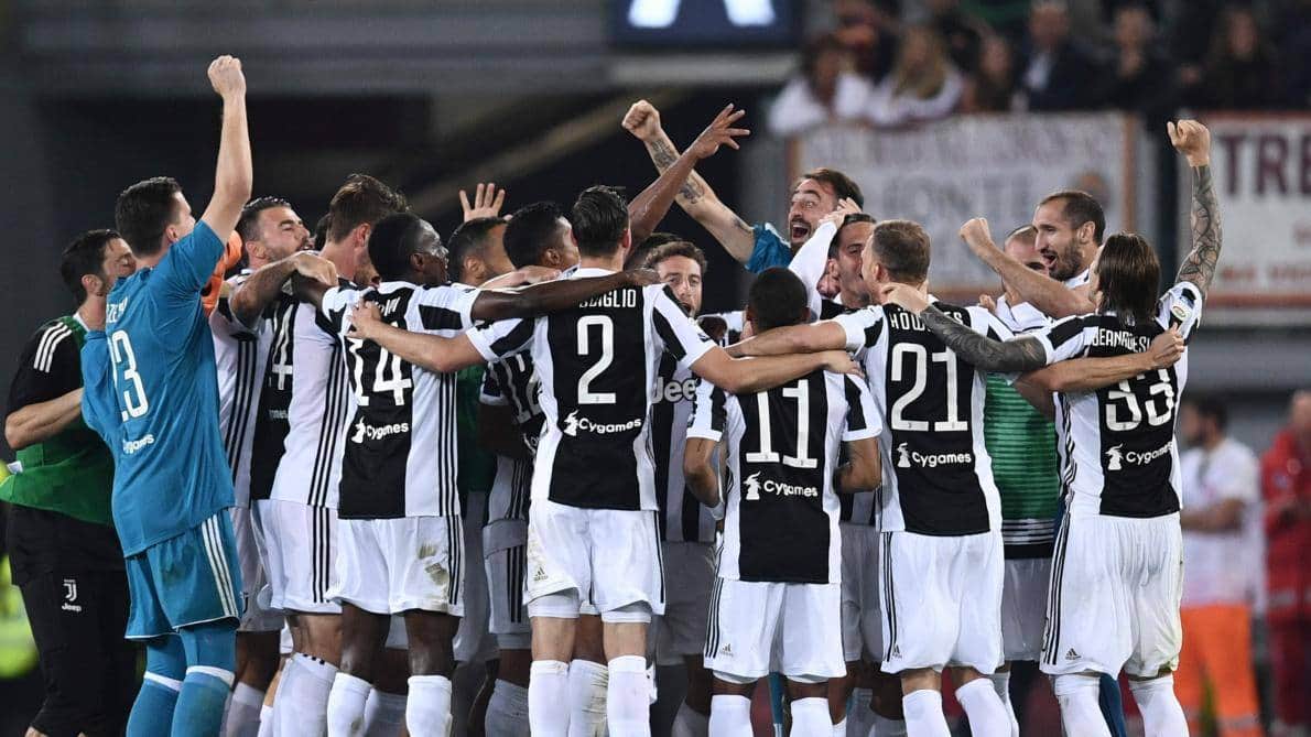 La victoire et le titre pour la Juventus !