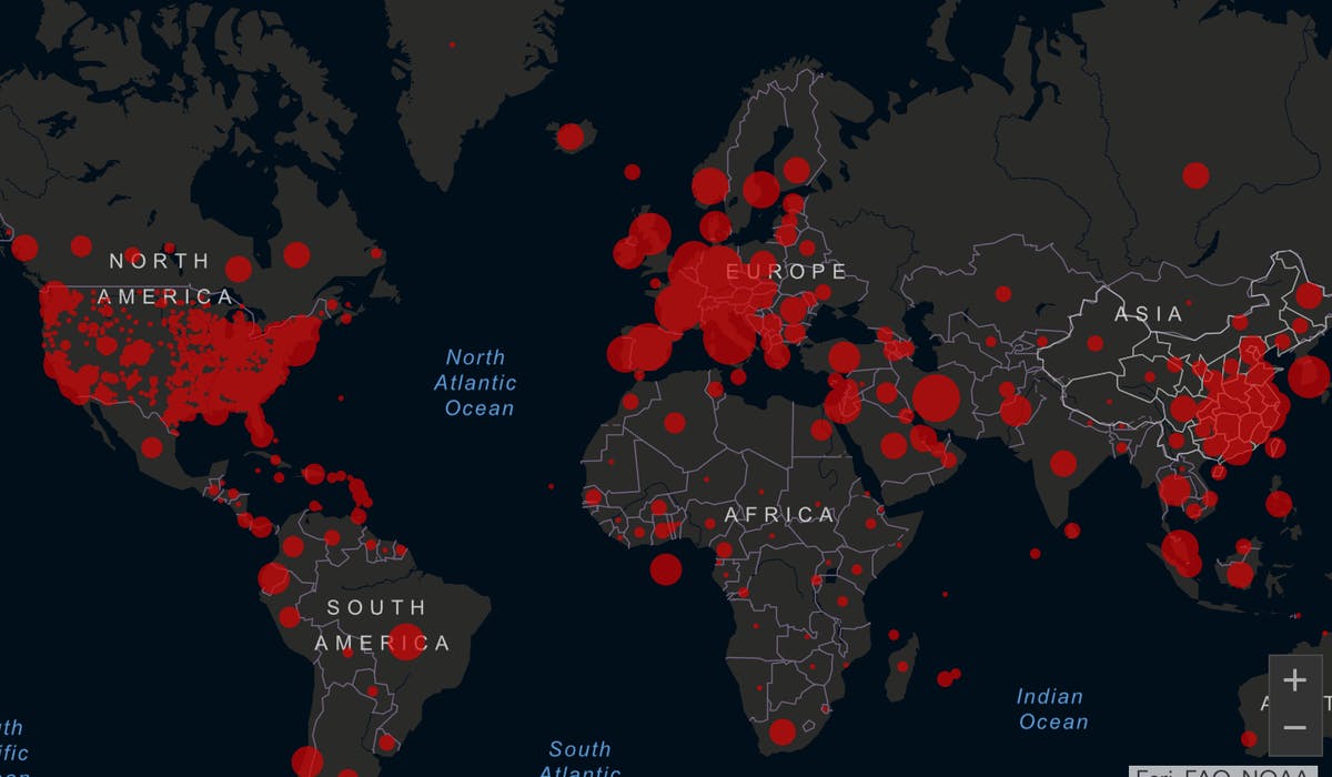 Coronavirus dans le monde