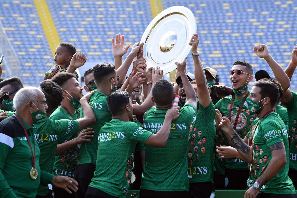 Botola Pro. Les Aigles verts ont reçu leur Trophée