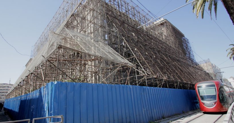 Le « Lincoln » perturbe le tram à Casablanca