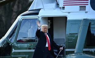 Trump quitte la maison blanche…