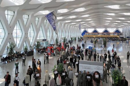 Le trafic aérien chute de 73,24% à fin février (ONDA).