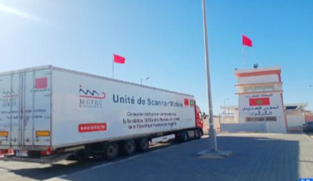 El Guerguarat. Départ vers l'Afrique de l'Ouest d’une caravane médicale marocaine