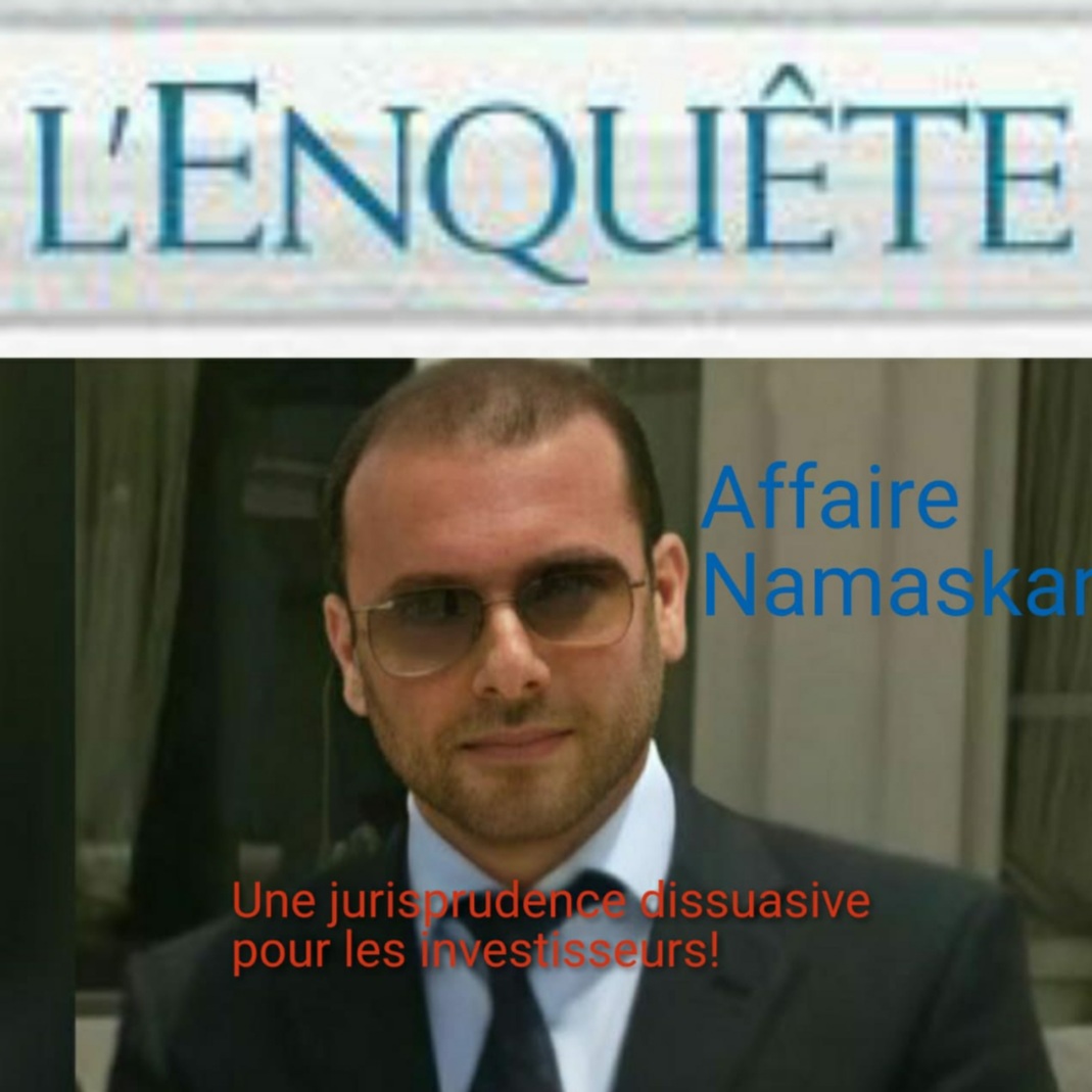 Affaire Namaskar – Une jurisprudence mortelle pour les affaires!