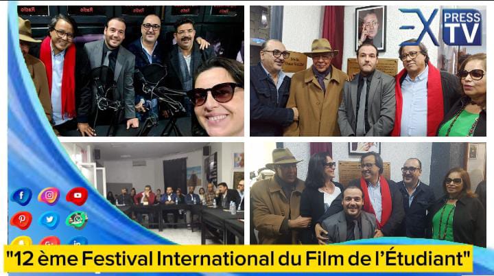 12 ème Festival International du Film de l’Étudiant  L’inauguration officielle du Plateau Nour-Eddine Sail et du Studio Omar Salim