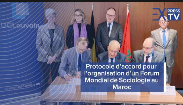 Université Mohammed V de Rabat :  Protocole d’accord pour l’organisation d’un Forum Mondial de Sociologie au Maroc,