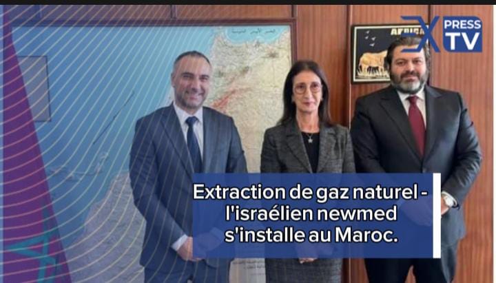 Extraction de gaz naturel- l’israélien newmed s’installe au Maroc.