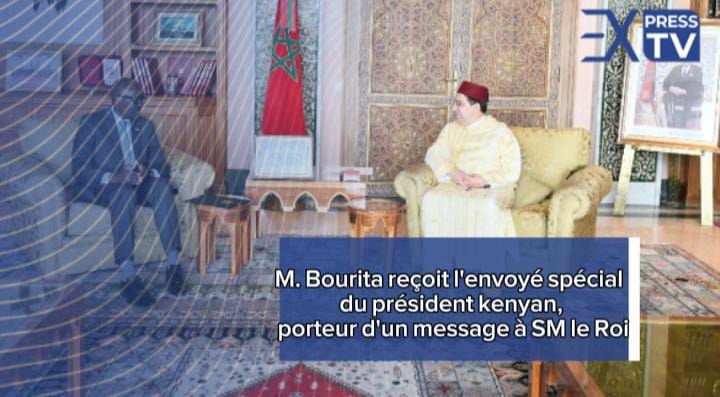 M. Bourita reçoit l&rsquo;envoyé spécial du président kenyan, porteur d&rsquo;un message à SM le Roi