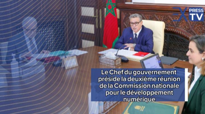 Le Chef du gouvernement préside la deuxième réunion de la Commission nationale pour le développement numérique