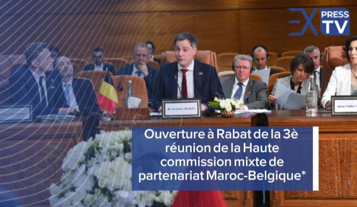 Ouverture à Rabat de la 3è réunion de la Haute commission mixte de partenariat Maroc-Belgique*