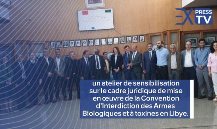 un atelier de sensibilisation sur le cadre juridique de mise en œuvre de la Convention d’Interdiction des Armes Biologiques et à toxines en Libye.