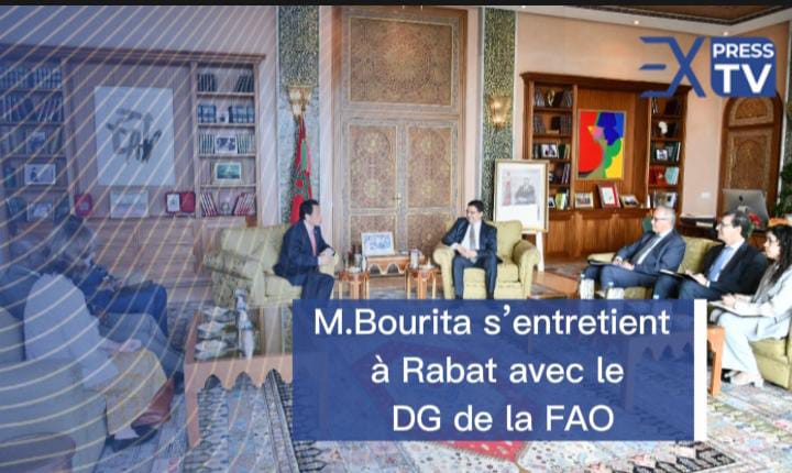 M. Bourita s’entretient à Rabat avec le DG de la FAO