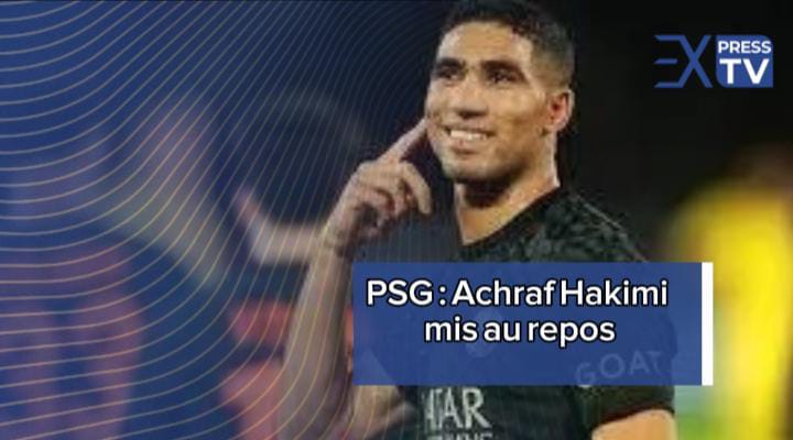 PSG : Achraf Hakimi mis au repos