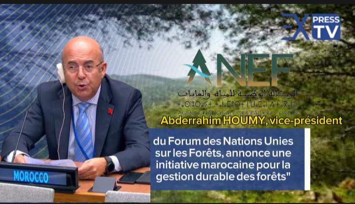« Abderrahim HOUMY, vice-président du Forum des Nations Unies sur les Forêts, annonce une initiative marocaine pour la gestion durable des forêts