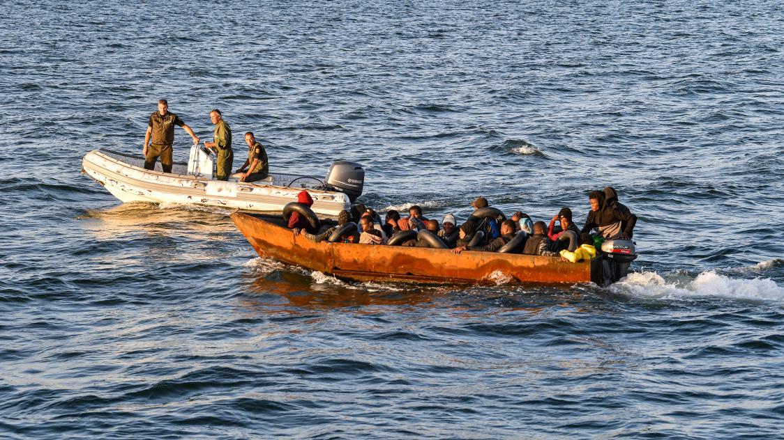 91 migrants illégaux retrouvés au large de Dakhla