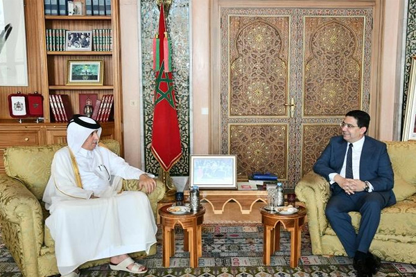 Renforcement des synergies de coopération entre le Maroc et le Qatar au cœur des discussions de Bourita et Al-Marihi.