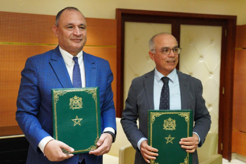 Signature d&rsquo;un accord de partenariat entre le Haut-Commissariat au Plan et le Ministère de l&rsquo;Industrie et du Commerce