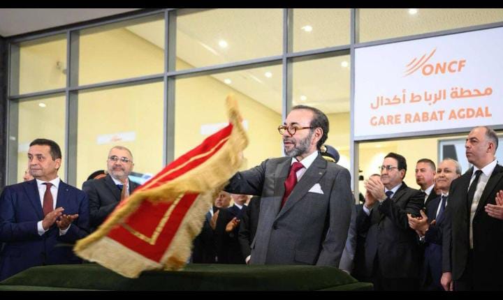 Sa Majesté le Roi lance à Rabat le projet d&rsquo;extension du TGV vers Marrakech avec un investissement de 96 milliards de dirhams.