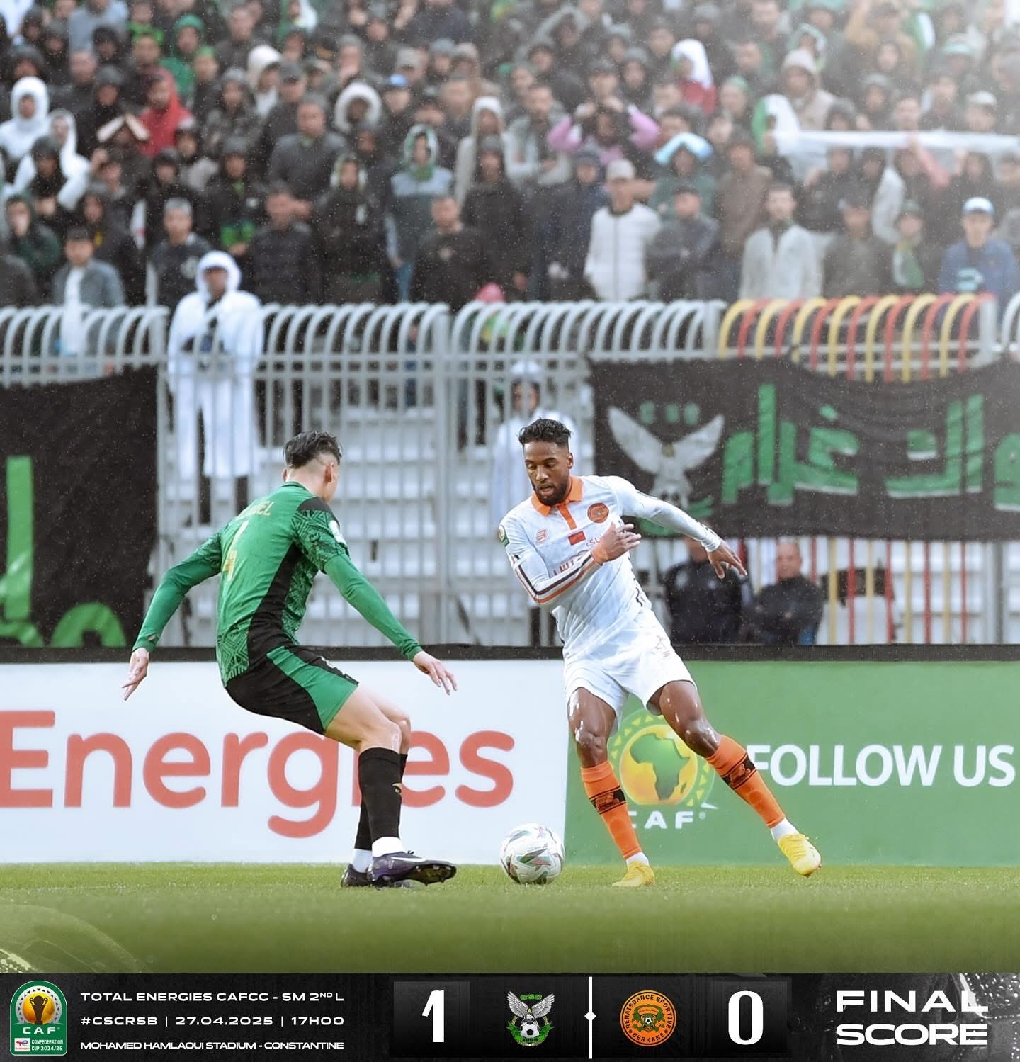 La Renaissance de Berkane en finale de la Coupe de la CAF