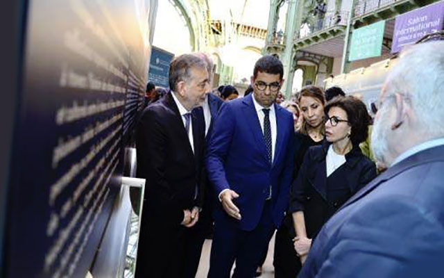 Bensaïd inaugure le pavillon du Maroc, invité d&rsquo;honneur du Festival du Livre de Paris 2025