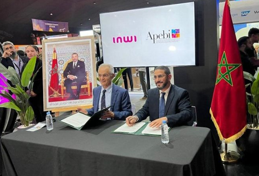 Inwi et la Fédération APEBI unissent leurs forces pour soutenir les entreprises technologiques marocaines lors du salon GITEX Afrique.