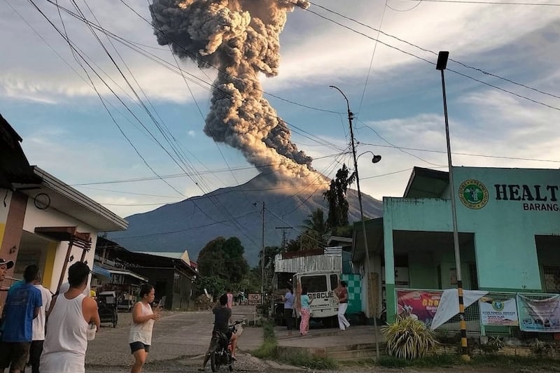 philippines volcan