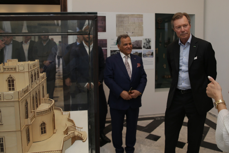Le Grand-Duc du Luxembourg visite le Musée de la Mémoire de Casablanca