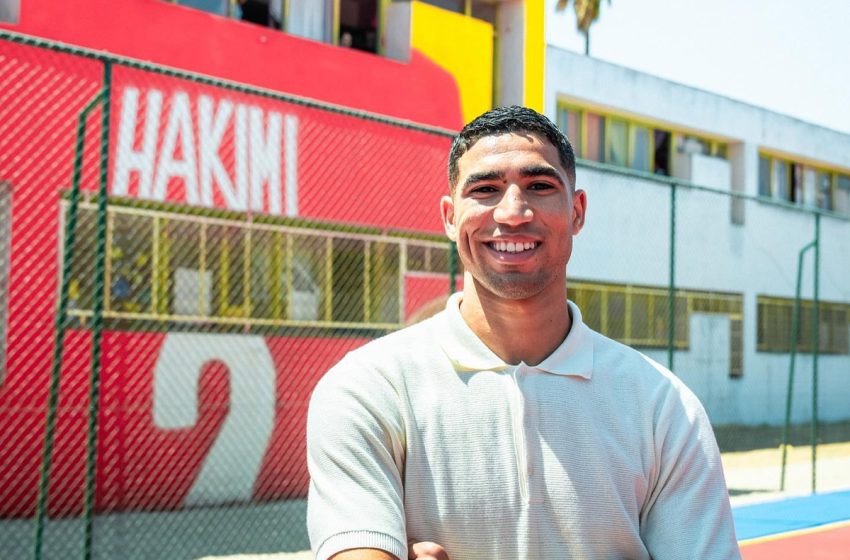 Un quotidien français : Achraf Hakimi, « un sportif exceptionnel »