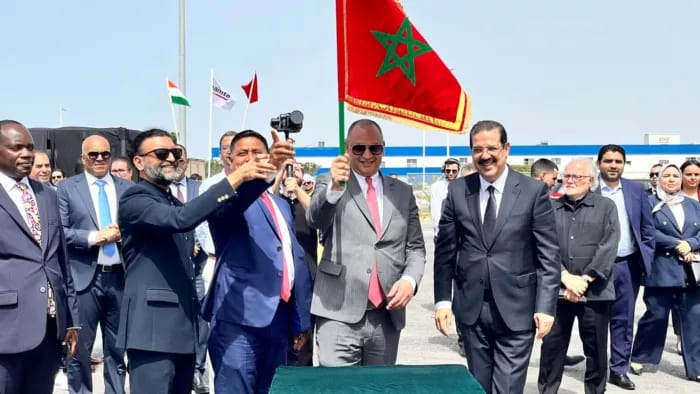 « La société indienne Samta spécialisée dans l&rsquo;exploitation minière lance la construction de son complexe industriel à Kénitra »