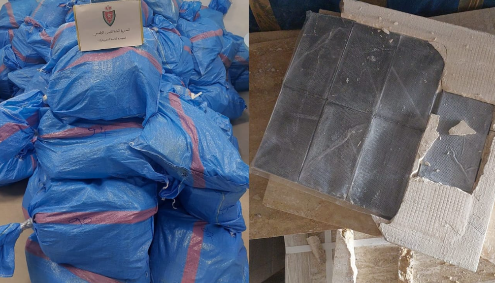 Saisie de trois tonnes de chira au poste frontalier de Dar Kaoua et échec d&rsquo;une tentative de trafic international.