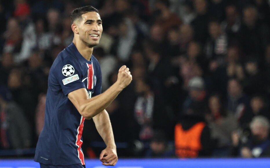 Achraf Hakimi présent dans l&rsquo;équipetype de la demi-finale de la Ligue des Champions