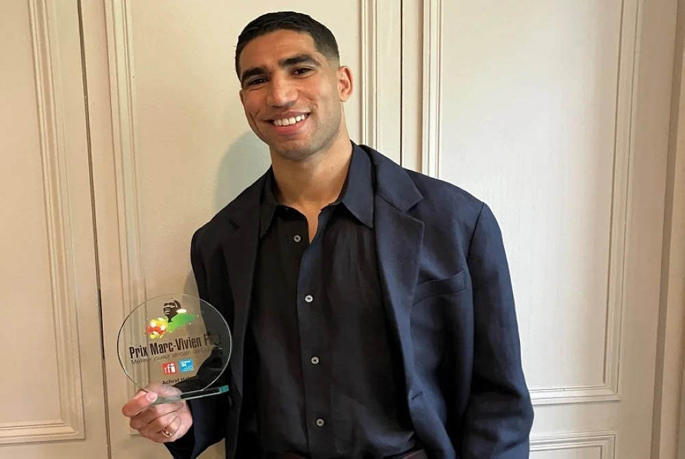 Après une saison remarquable, Hakimi remporte un nouveau prix.