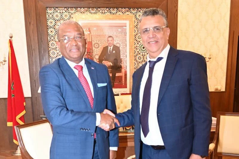Abdelatif Wahbi reçoit le Procureur général de la République du Cap-Vert