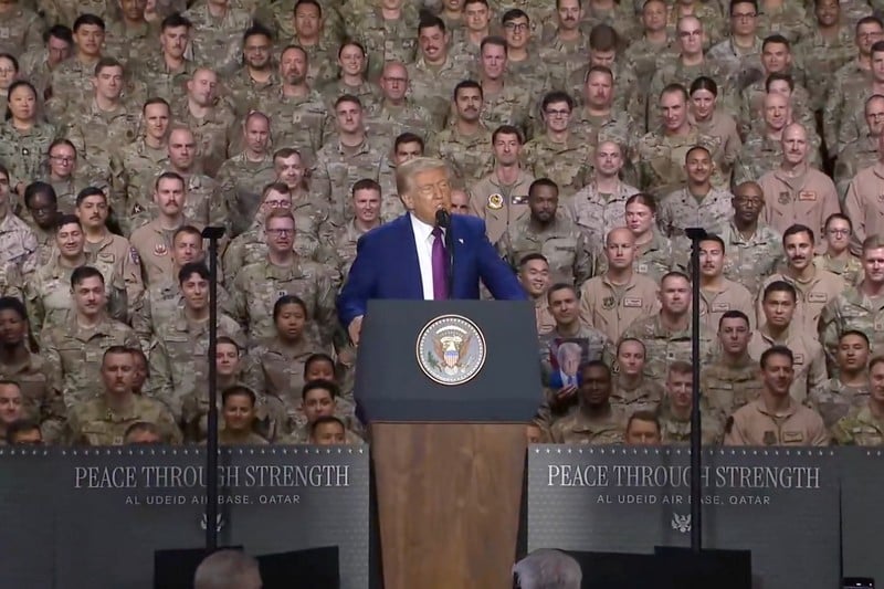 Trump : Le Qatar va investir dans la base aérienne d&rsquo;Al Udeid