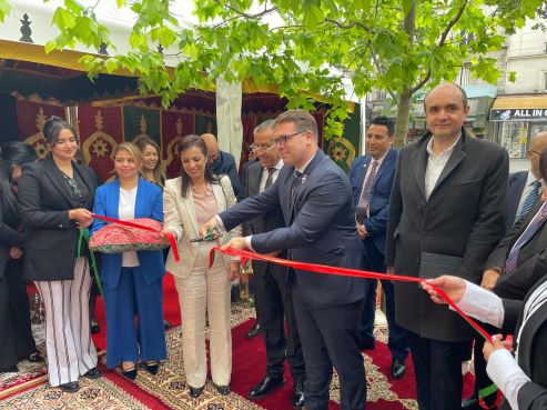 Le groupe Al Omrane inaugure son agence rénovée à Paris.