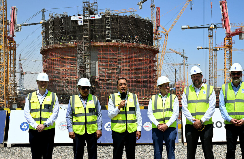 L&rsquo;Égypte annonce la date de mise en service de sa centrale nucléaire.