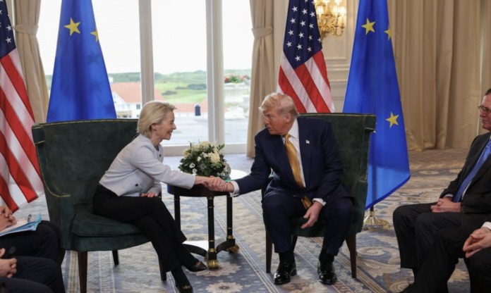 L&rsquo;Allemagne salue l&rsquo;accord commercial entre les États-Unis et l&rsquo;Union européenne