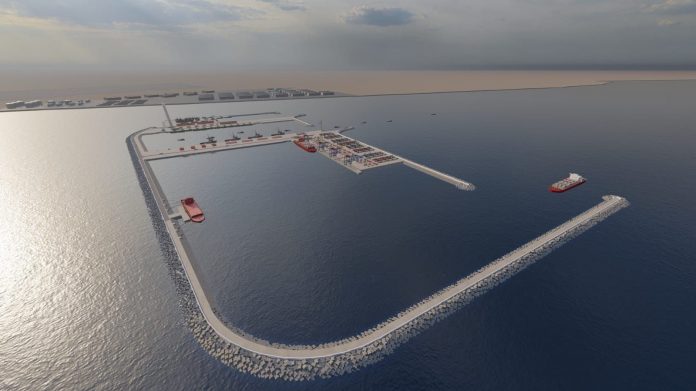 Le port atlantique d&rsquo;El Aioun atteint près de 50 % d&rsquo;avancement et promet de redéfinir le paysage économique du sud du royaume.