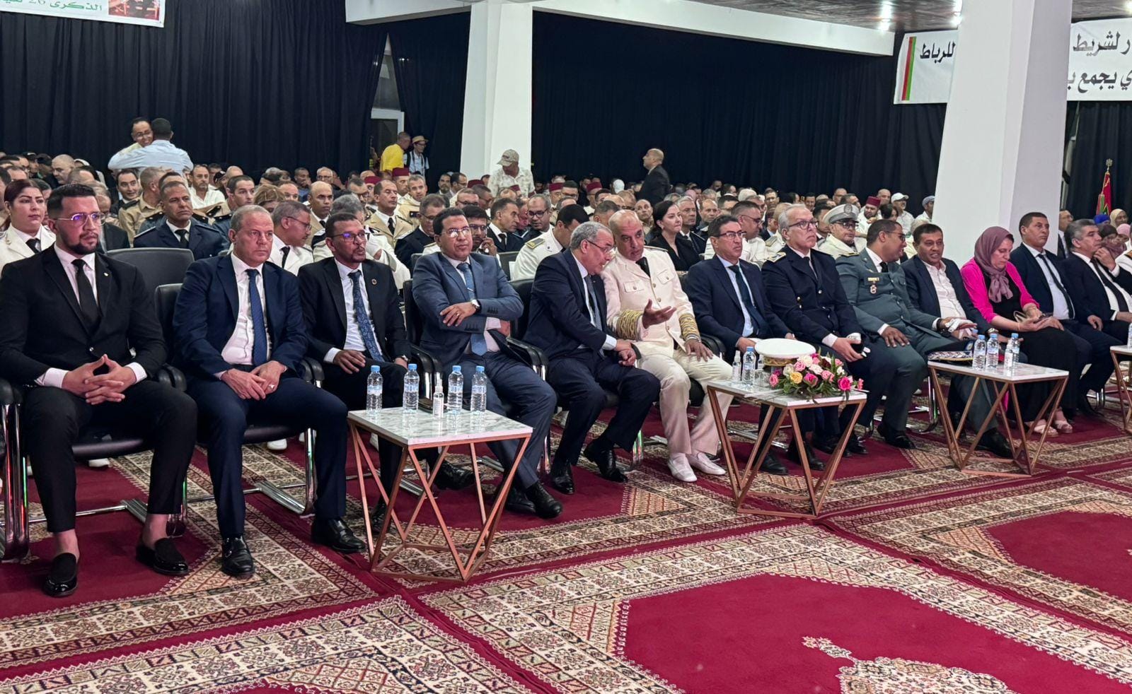 Distinctions royales et honneurs éducatifs avant le discours du trône à la préfecture de la province de Settat.