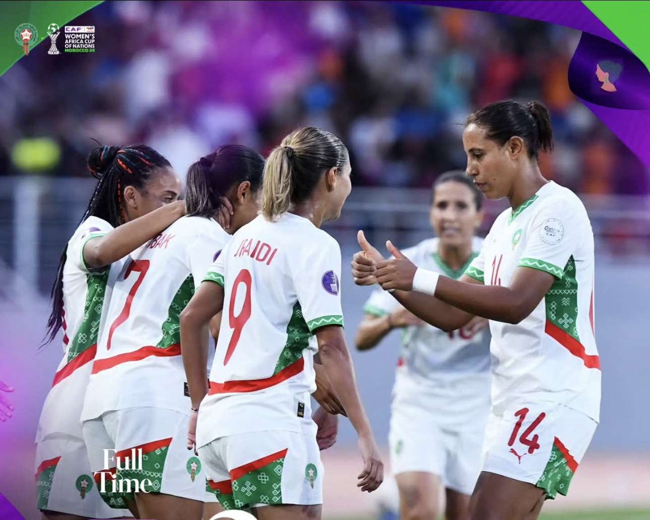 Les lionnes de l&rsquo;Atlas réalisent une victoire palpitante contre la République Démocratique du Congo et prennent la tête du groupe A.