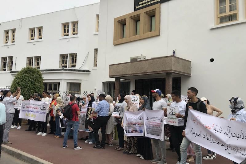 étudiants marocains de retour d'Ukraine