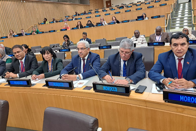Le Parlement marocain présente son expérience en matière d’égalité et de santé devant l’ONU à New York.