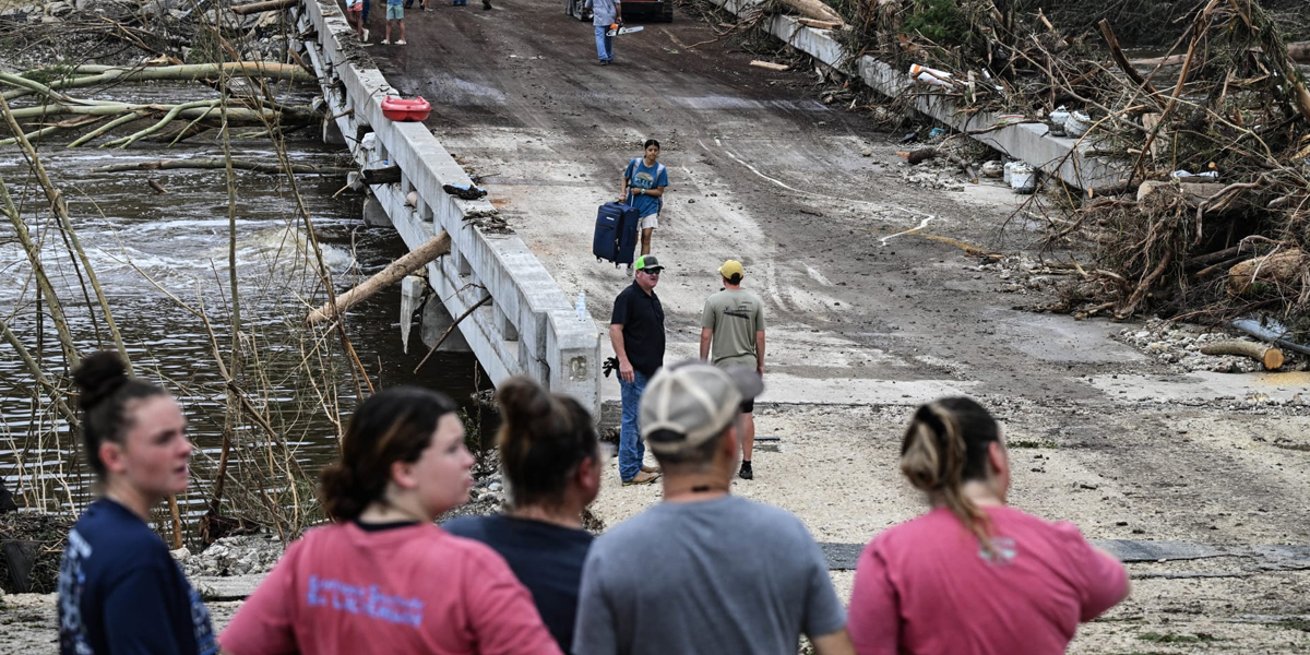 فيضانات تكساس