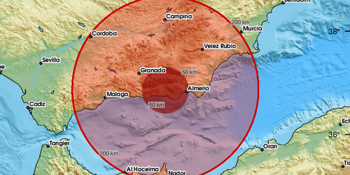 زلزال اسبانيا