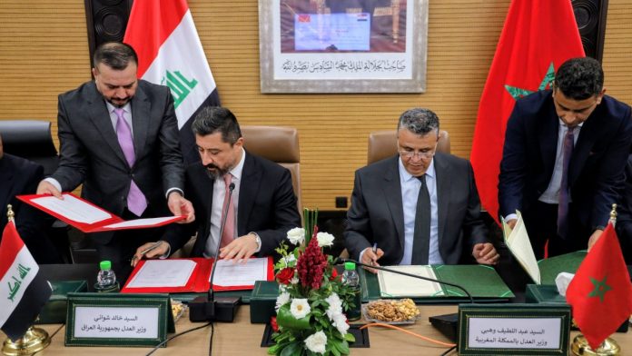 Le Maroc et l&rsquo;Irak signent deux accords pour renforcer la coopération judiciaire.