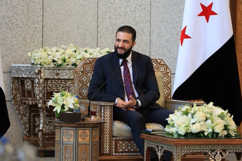 Le président syrien Ahmed al-Charaa participe à la 80e session de l&rsquo;Assemblée générale des Nations Unies.